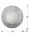 ESPEJO RDO. AURORA PLATA